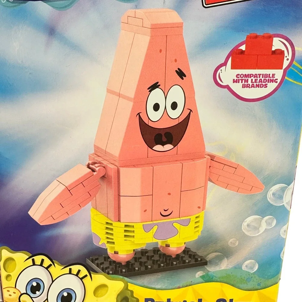 SpongeBob SquarePants Snap & Switch Block Figure Build Set 3 Pack New